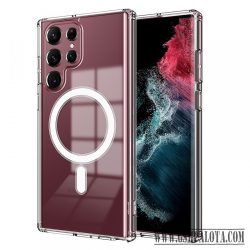 Samsung S24 Plus TPU+PC mágneses szil tok, Átlát
