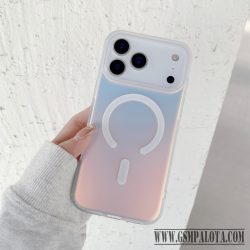 iPhone 17  Pro Max mágneses lézernyomott tok, Átl.