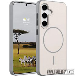 S26 slim ütésálló mágneses tok, Fehér