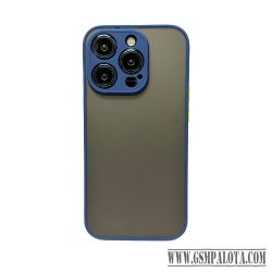 iPhone 15 Pro Max műanyag tok, kék, zöld