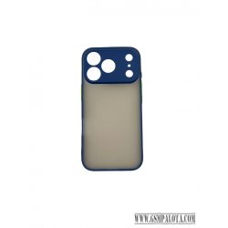 iPhone 17 Pro műanyag tok, kék, zöld
