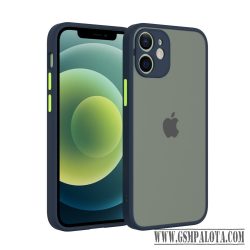iPhone 14 Plus műanyag tok, kék, zöld