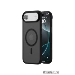 iPhone  Air mágneses prémium matt tok, Fekete