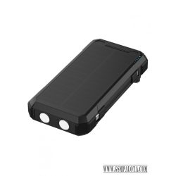 Cellect Solar Powerbank, 20000mAh, Fekete