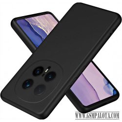 Honor Magic 8 Pro 5G prémium szilikon tok, Fekete