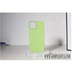 Premium szilikon tok, iPhone 14 Pro Max, Zöld