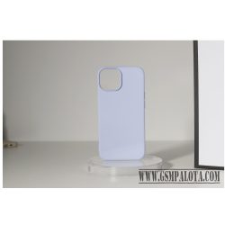 Premium szilikon tok, iPhone 14 Pro Max, Lila