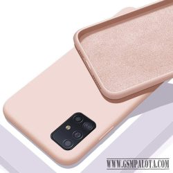 Premium szilikon tok, iPhone 14 Pro Max, Puder