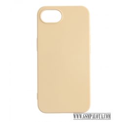 Premium szilikon tok, Iphone 17e/16e, Édes barack