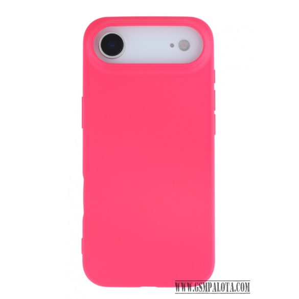 Premium szilikon tok, iPhone  Air, Magenta