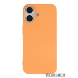 Premium szilikon tok, iPhone  Air, Narancs