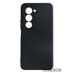 Premium szilikon tok, Xiaomi Redmi 15, Fekete