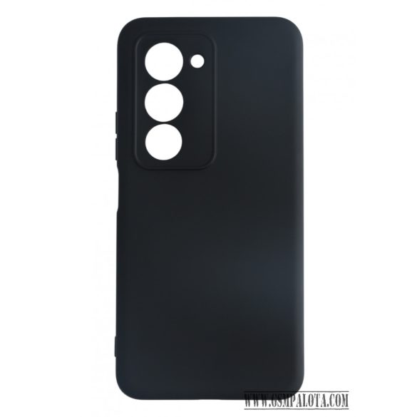 Premium szilikon tok, Xiaomi Redmi 15, Fekete