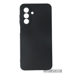 Premium szilikon tok, Samsung A17, Fekete