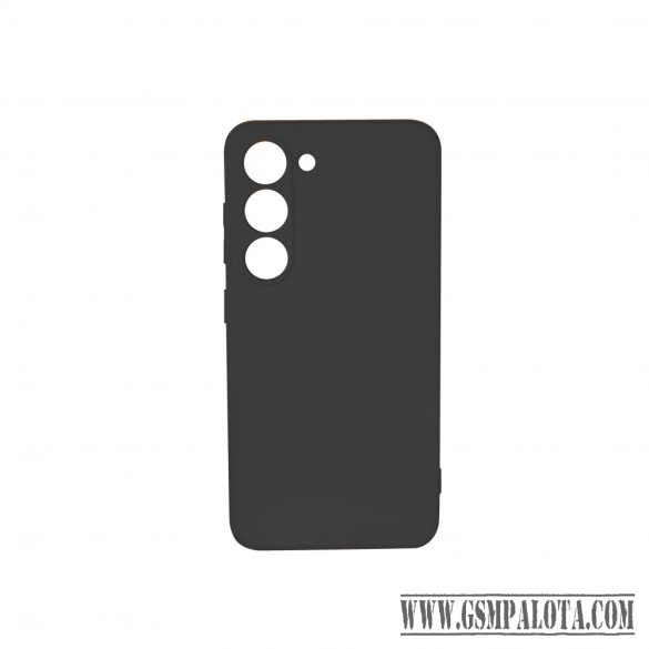Premium szilikon tok, Samsung S24, Fekete
