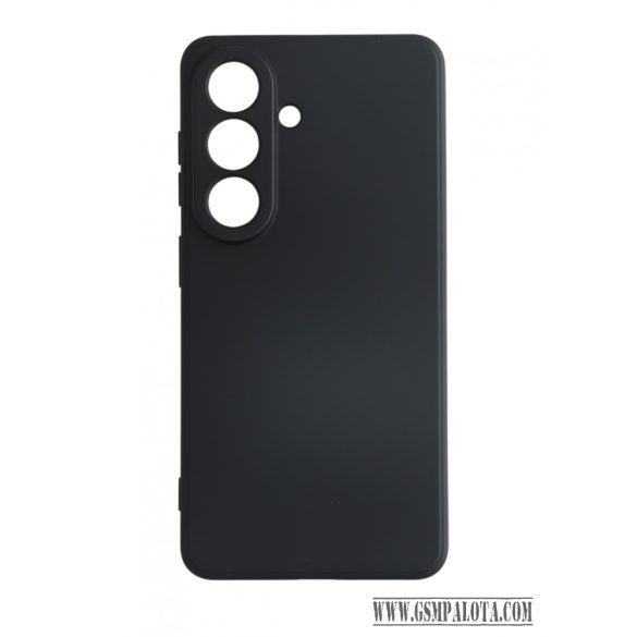 Premium szilikon tok, Samsung S26, Fekete