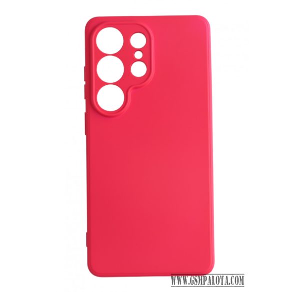 Premium szilikon tok, Samsung S26 Ultra, Magenta