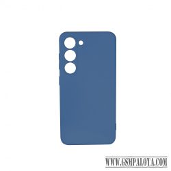 Premium szilikon tok, Samsung S23 FE, Kék