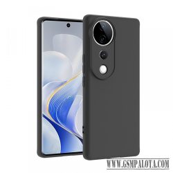 Premium szilikon tok, Vivo V40 5G, Fekete
