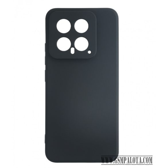 Xiaomi 14 prémium szilikon tok,Fekete