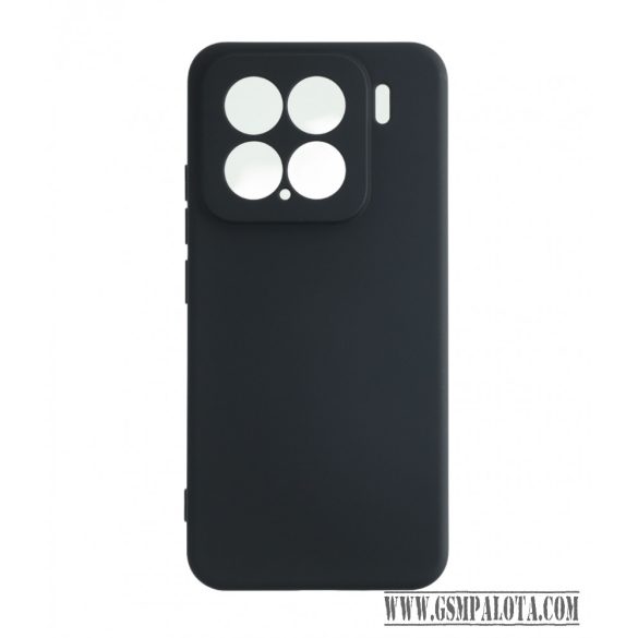 Premium szilikon tok, Xiaomi 15 5G, Fekete