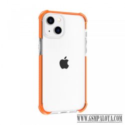 iPhone 13 Mini ütésálló szilikon hátlap, Narancs