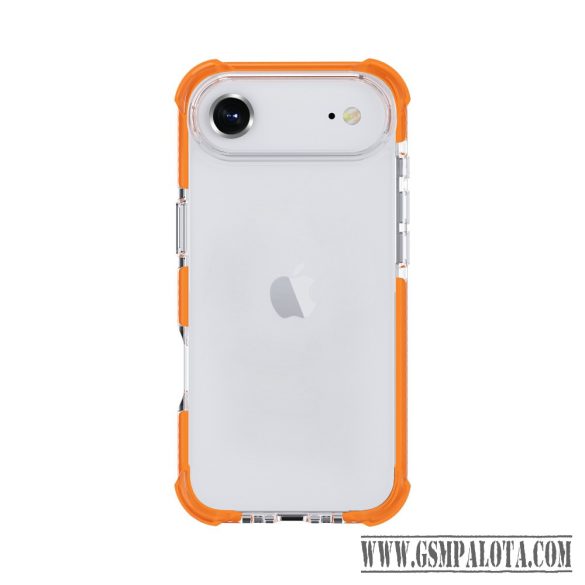 iPhone  Air ütésálló szilikon hátlap, Narancs