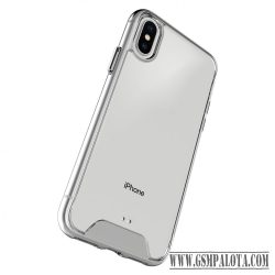 Ütésálló szilikon hátlap, iPhone 11 Pro Max,Átlátszó