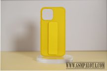 iPhone 14 Pro TPU+PC gumír. kitámaszt. tok,Sárga