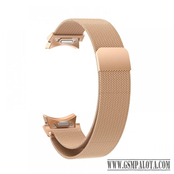 Samsung Watch 6 mágneses fém óraszíj,20mm,Rosegold