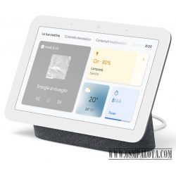 Google Nest HUB 2 okos otthon központ, fekete