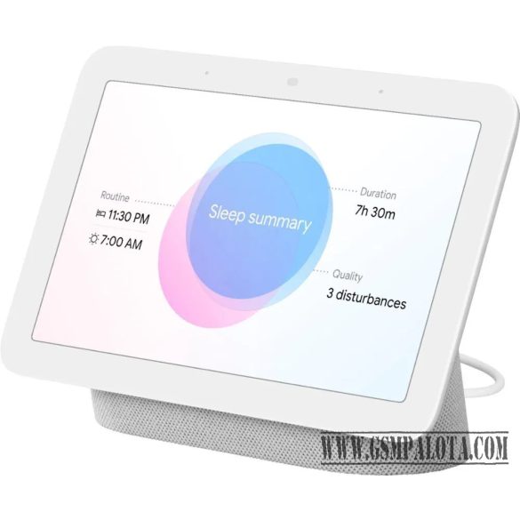 Google Nest HUB 2 okos otthon központ, fehér