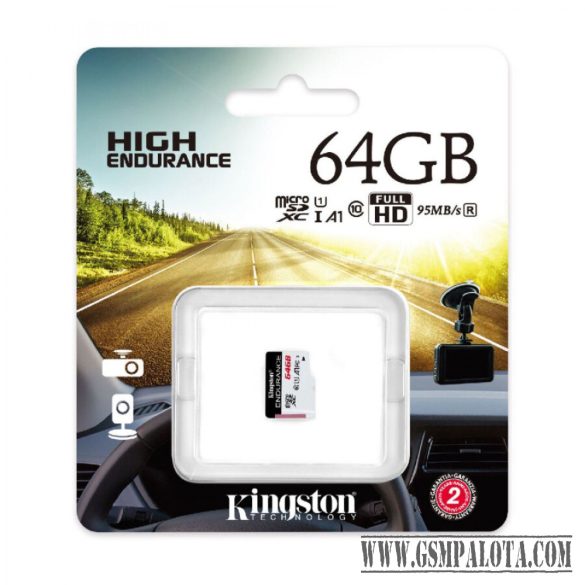 Kingston 64GB Endurance Class 10 UHS-1 microSDXC