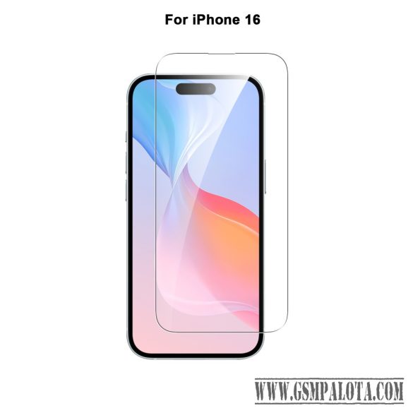 iPhone 16/15 kijelzővédő üvegfólia