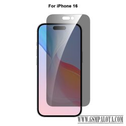 iPhone 16/ 15 betekintésmentes üvegfólia