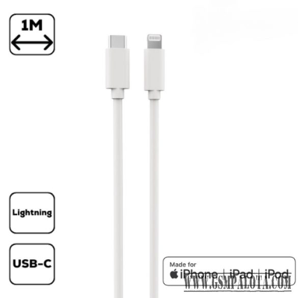 Cellect iPhone USB C to lightning adat, töltőkábel