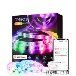   Meross Okos led szallag, RGB és fehér fénnyel 5m hosszú MSL320