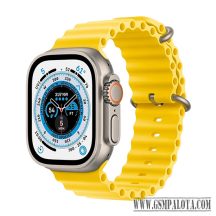   Apple Watch Ultra GPS + Cellular 49mm Titanium Case with Ocean Band - Yellow