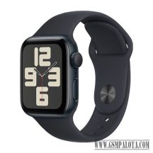   Apple Watch SE (2023) GPS 40mm Midnight Aluminium Case with Sport Band S/M - Midnight