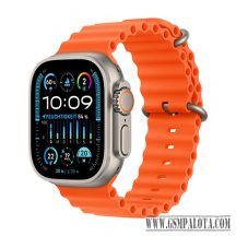   Apple Watch Ultra 2 49mm Titanium with Orange Ocean Band MREH3