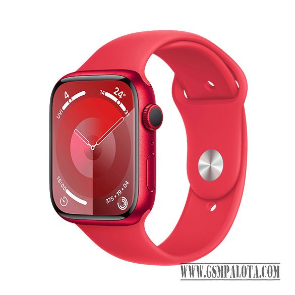 Apple Watch Series 9 GPS 45mm (PRODUCT)RED Aluminium Case with Sport Band M/L - (PRODUCT)RED