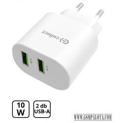 Hálózati töltő adapter 10W, Fehér