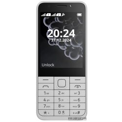Nokia 230 DS kártyafüggetlen mobiltelefon, fehér
