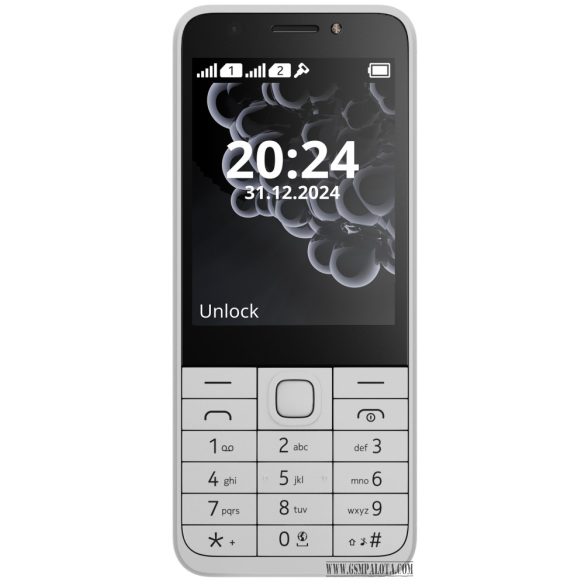 Nokia 230 DS kártyafüggetlen mobiltelefon, fehér