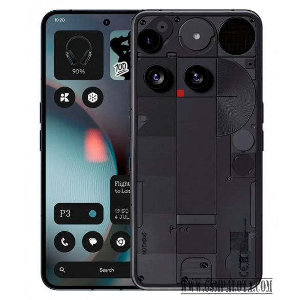 Nothing Phone (3) fekete, 16+512 GB okostelefon