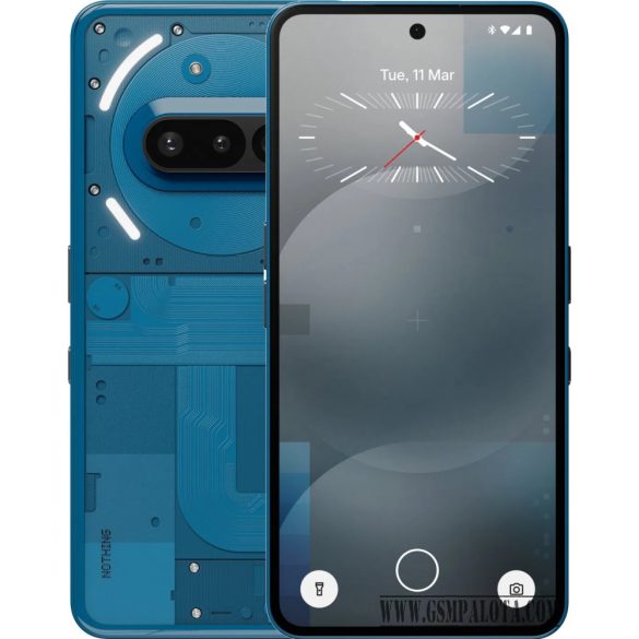 Nothing Phone (3A) kék, 12+256 GB okostelefon