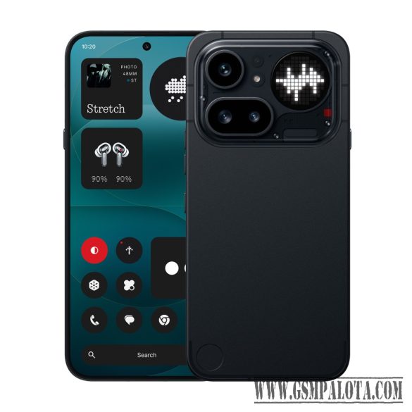 Nothing Phone (4a) Pro fekete, 8+128 GB okostelefon