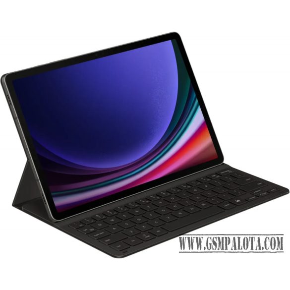 Samsung Tab S9/S9 FE vékony billentyűzetes tok,Fekete