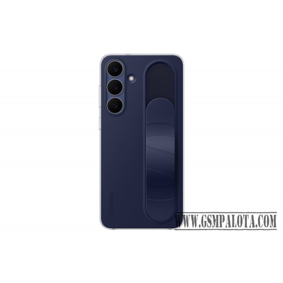 Samsung Galaxy S25 FE Stand Grip tok, sötét kék