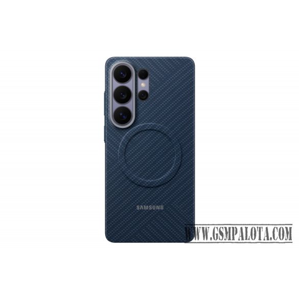 Samsung Galaxy S26 Ultra sötét kék mágneses karbon tok